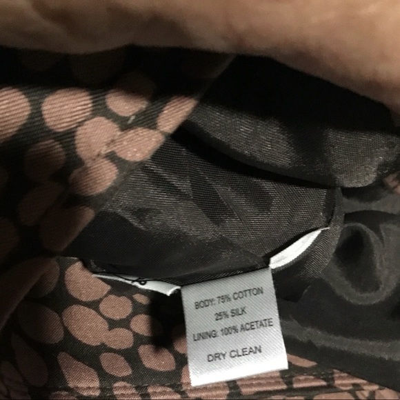 ANN TAYLOR LOFT WOMEN’s BROWN PRINT PENCIL SKIRT Size 12 - Picture 6 of 6